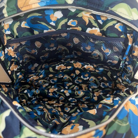 Vera Bradley Campus Backpack in Immersed Blooms NWT - Performance Twill - Picture 11 of 13